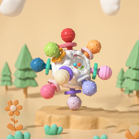 Babyproph Premium Baby Teether Toys Manhattan Ball Educational Teether Toys Sound Rattles Babyproph Premium Baby Teether Toys Manhattan Ball Educational Teether Toys Sound Rattles