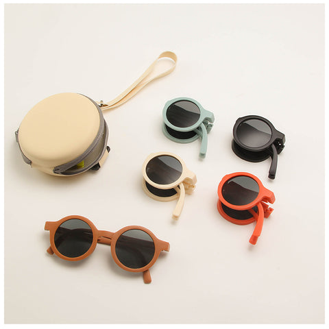 Babyproph Premium Children Sunglasses Kids Anti-ultraviolet Sunglasses Frosted Round Frame UV Sun Protection Babyproph Premium Children Sunglasses Kids Anti-ultraviolet Sunglasses Frosted Round Frame UV Sun Protection