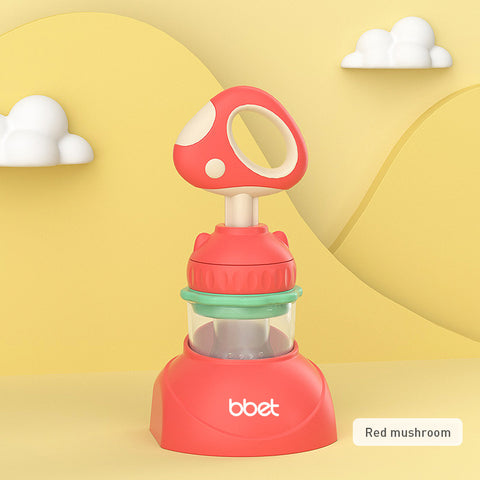 Babyproph Premium BBET Push Fruit Feeder Baby Fruit Pacifier Mushroom Food Teether Babyproph Premium BBET Push Fruit Feeder Baby Fruit Pacifier Mushroom Food Teether
