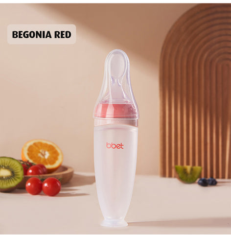 Babyproph Premium Baby Soft Silicone Bottle With Spoon Squeeze Feeding Bottle Multifunction Babyproph Premium Baby Soft Silicone Bottle With Spoon Squeeze Feeding Bottle Multifunction