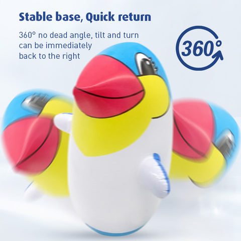 Babyproph Penguin Tumbler Inflatable Rocking Penguin Toy Balloon For Children's Babyproph Penguin Tumbler Inflatable Rocking Penguin Toy Balloon For Children's