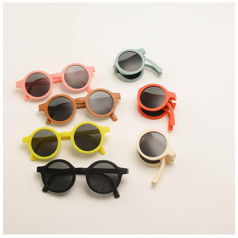 Babyproph Premium Children Sunglasses Kids Anti-ultraviolet Sunglasses Frosted Round Frame UV Sun Protection Babyproph Premium Children Sunglasses Kids Anti-ultraviolet Sunglasses Frosted Round Frame UV Sun Protection