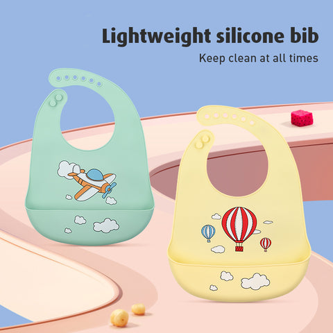 Babyproph Premium Baby Silicone Bib Food Washable Waterproof BPA FREE for Toddler Babyproph Premium Baby Silicone Bib Food Washable Waterproof BPA FREE for Toddler