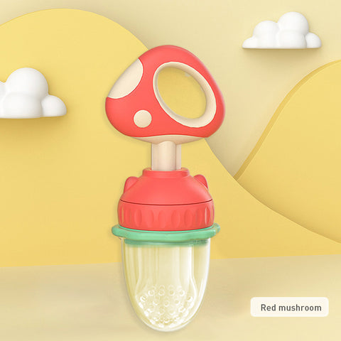 Babyproph Premium BBET Push Fruit Feeder Baby Fruit Pacifier Mushroom Food Teether Babyproph Premium BBET Push Fruit Feeder Baby Fruit Pacifier Mushroom Food Teether