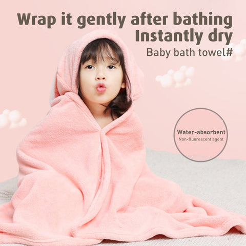 Babypro Premium Baby Bath Towel Blanket Quick Dry and Super Absorbent Cotton Hooded Towels Babypro Premium Baby Bath Towel Blanket Quick Dry and Super Absorbent Cotton Hooded Towels