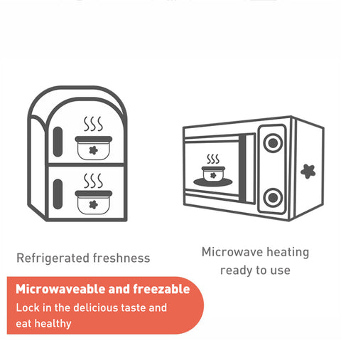 Babyproph Jiayi Baby Food Container 4pcs Freezer Storage Containers BPA FRE Babyproph Jiayi Baby Food Container 4pcs Freezer Storage Containers BPA FRE