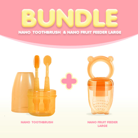 Baby Pro Nano Silver Fresh Fruit Feeder Pacifier Push Teethers