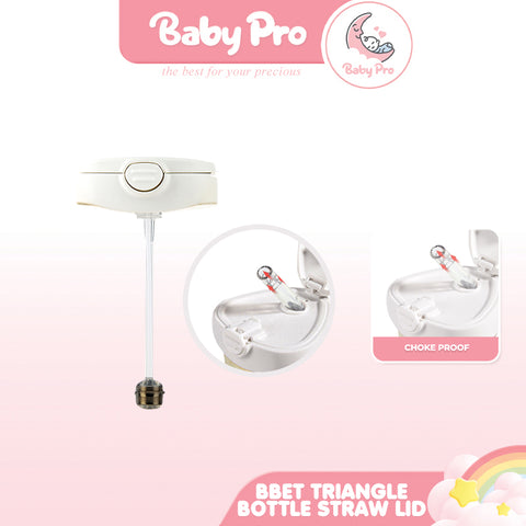 Baby Pro Triangle Bottle Lid Straw Feeding Bottles Accessories