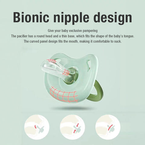 Baby Pro Newborn Cartoon Design Day Pacifier