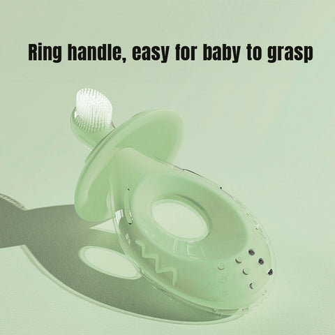 Baby Pro Baby Oral Care Soft Silicone Traning Toothbrush Teether