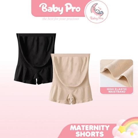 Baby Pro Soft Stretchy and Supportive Comfort Fit Maternity Shorts
