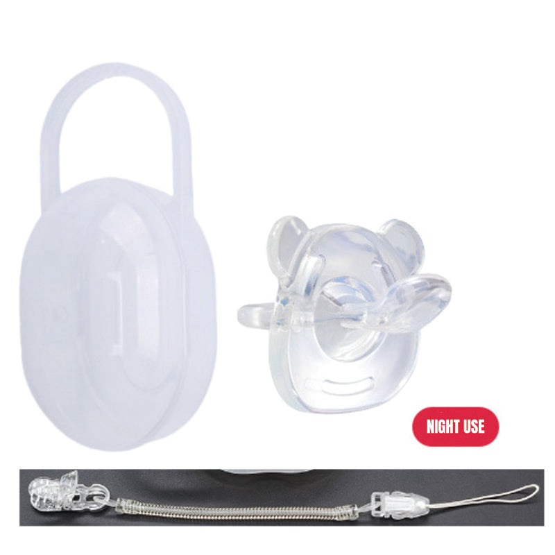 Baby Pro Premium Essentials Silicone Day And Night Nano Pacifiers
