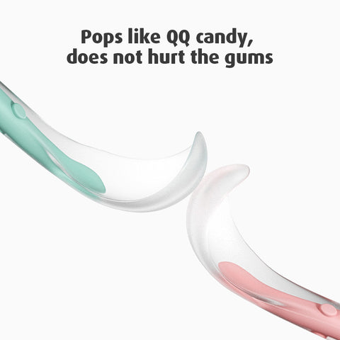Baby Pro Baby Soft Silicone Feeding Spoon Candy Color 2pcs