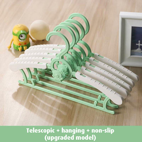 Baby Pro Baby Adjustable Clothes Hanger Home Organizers PP Material
