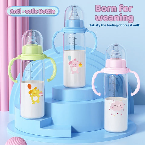Baby Pro Newborn Breastfeeding Imitation Milk Bottle