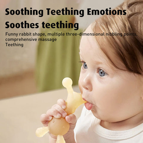 Baby Pro Soft Silicone Rabbit Molar Teether Toys
