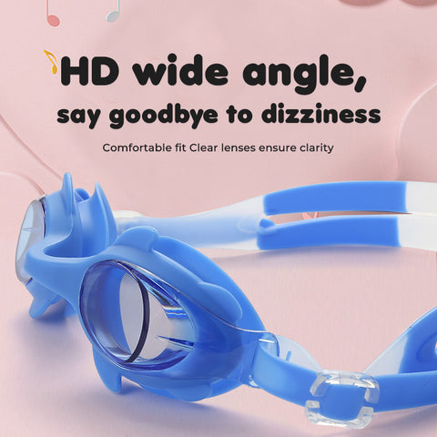 Baby Pro kids Adjustable Swimming Goggles with Rubber Strap
