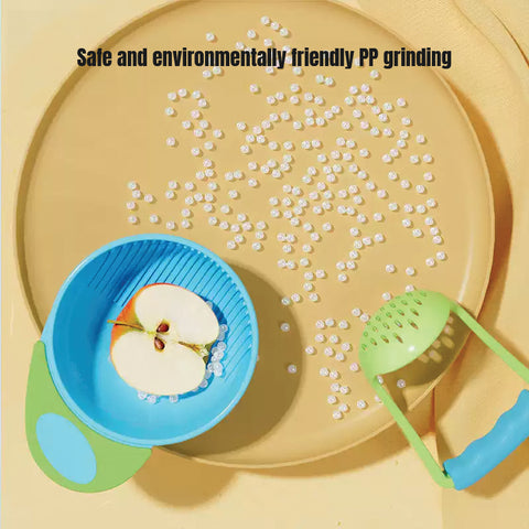 Baby Pro Baby Food Mash Bowl Set Fruit Vegetables Masher