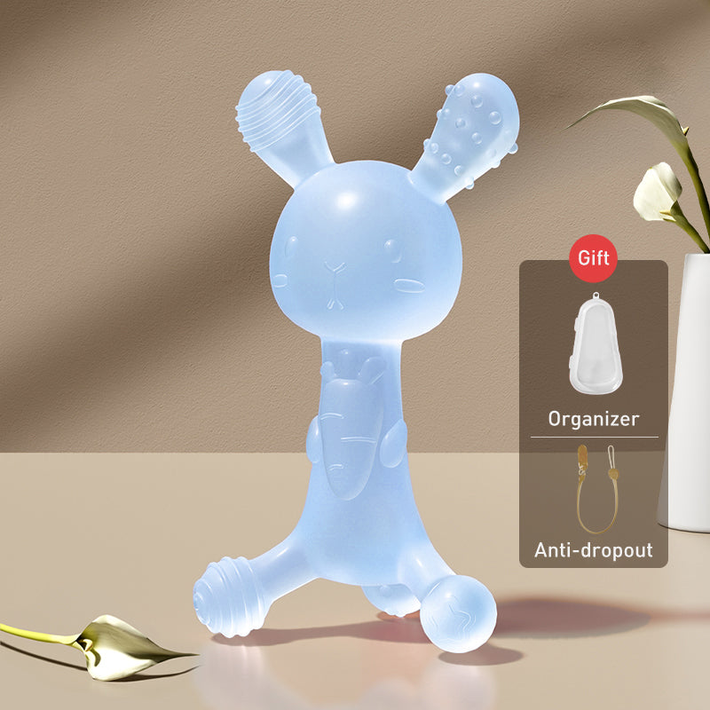 Baby Pro Soft Silicone Rabbit Molar Teether Toys