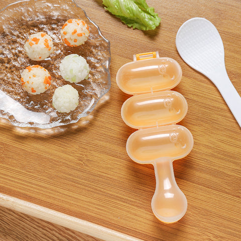 Baby Pro Kids DIY Mini Rice Ball Maker Shaker Rice Ball Molder
