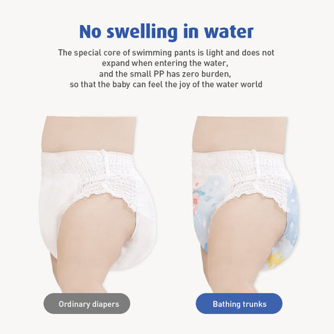 Baby Pro Charnins Swimming Diapers Waterproof Pull-up Pants Swimming pool Baby Disposable L M XL XXL