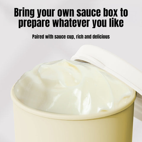 Baby Pro House Shaped Kid's Lunch Box With Spoon, Fork And Sauce Container