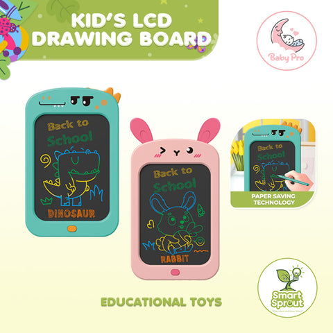 Smart Sprout Portable Children Drawing Board LCD Erasable Screen Writing Tablet for Kids