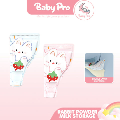 Baby Pro 30pcs Portable Milk Powder Storage Bag Double- Sealed Leakproof