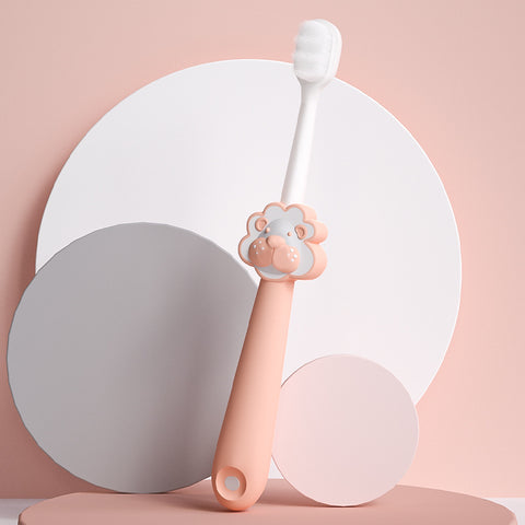 Baby Pro Cute Cartoon Shape Kids Soft Bristles Toothbrush