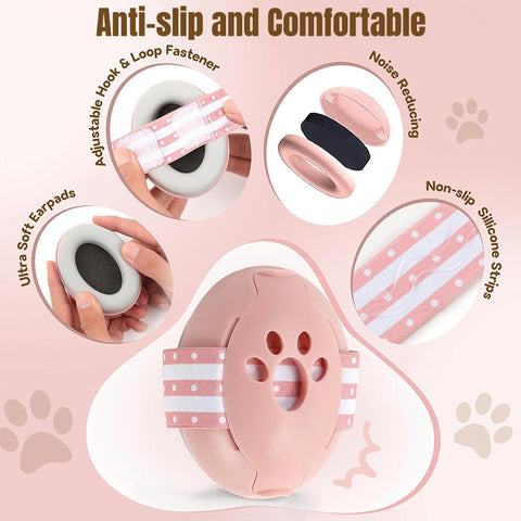 Baby Pro Baby Ear Protection Earmuff For Babies and Toddlers With Free Storage Bag