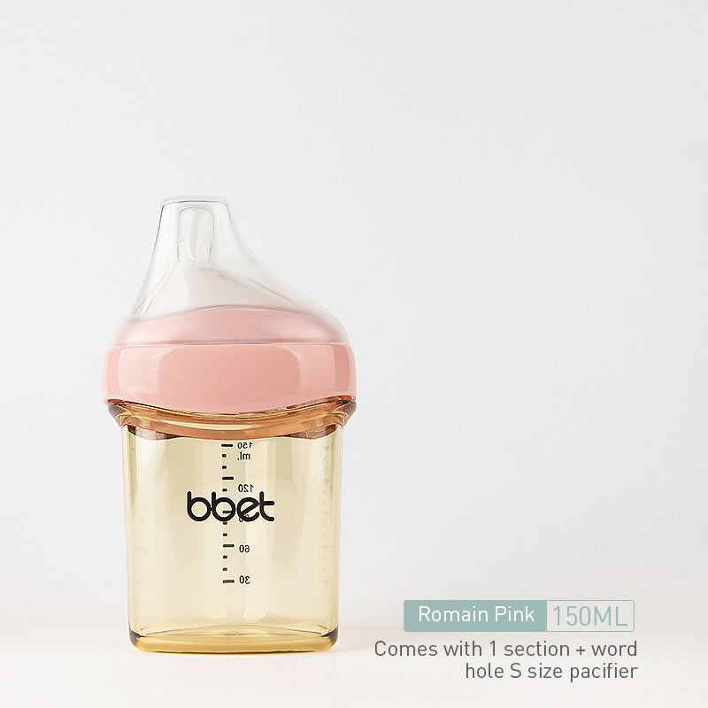Baby Pro Premium Baby Bottle Triangle Feeding Bottles Free Storage PPSU 150ml 240ml Pink | Green | White