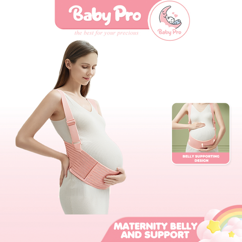 Baby Pro Pregnancy Belly Support & Back Support Belt Breathable Pregnancy Belly Band