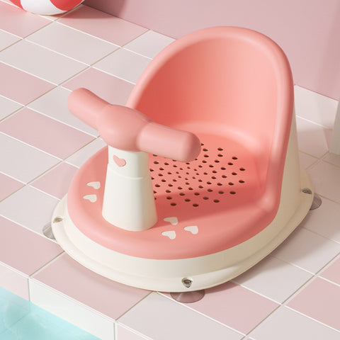 Baby Pro Baby Bath Chair Breathable Non-Slip Bath Stool With Backrest