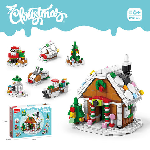 Smart Sprout Kids Christmas Series Lego Puzzle Building Blocks Toys Gift