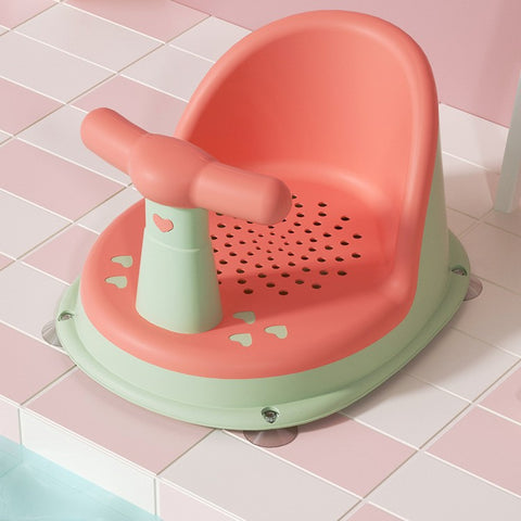 Baby Pro Baby Bath Chair Breathable Non-Slip Bath Stool With Backrest
