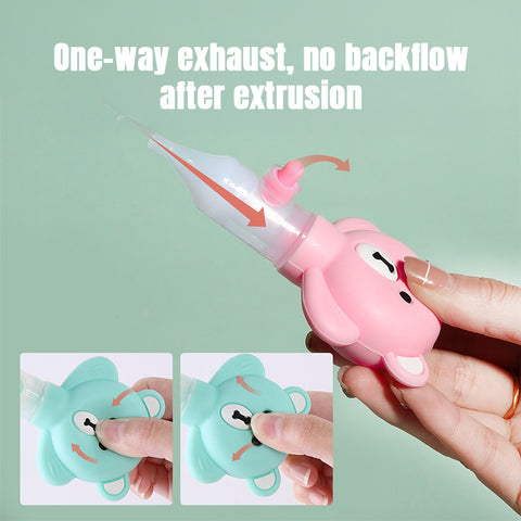 Baby Pro Baby Nasal Cleaner Anti-refluent Aspirator Infant Reusable Mucus Suction