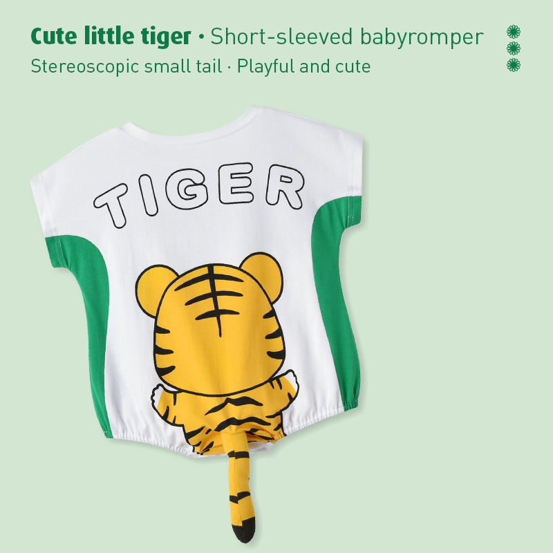 Baby Pro Dinosaur and Tiger Tail Baby Onesies Romper Clothes