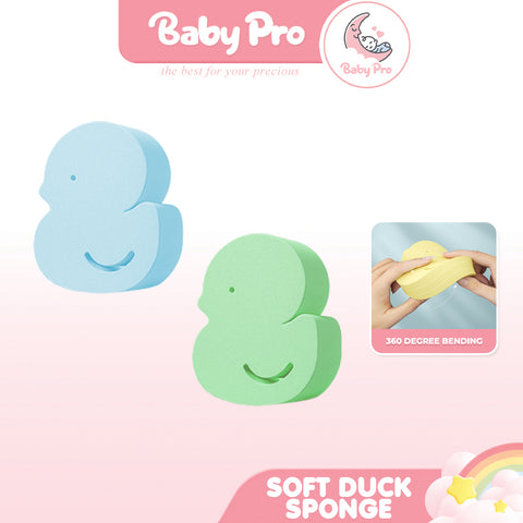 Baby Pro Baby Bath Soft Duck Sponge