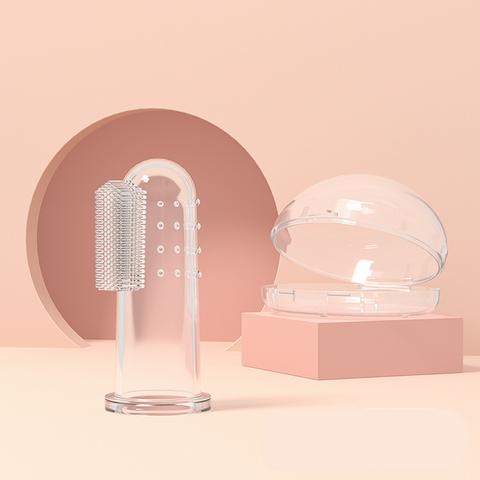 Baby Pro Premium Baby Finger Brush Soft Silicone Oral Care