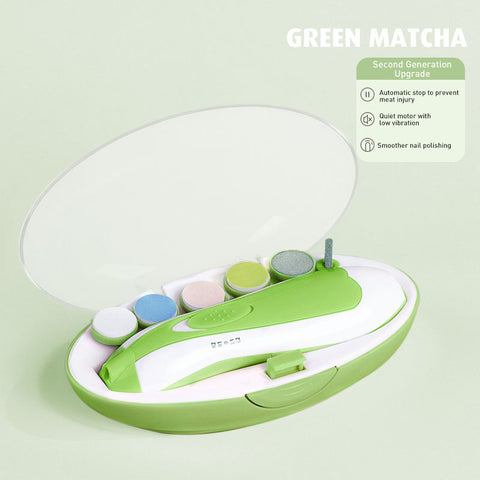 Baby Pro Electric Nail Polish Grinder Set Baby Nail Trimmer