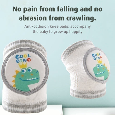 Baby Pro Baby Knee Pads Cute Cartoon Animal Print Knee Protector