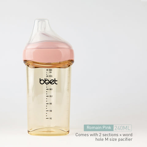 Baby Pro Premium Baby Bottle Triangle Feeding Bottles Free Storage PPSU 150ml 240ml Pink | Green | White