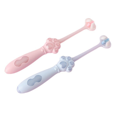 Baby Pro 5D Paw Shaped Toothbrush Ultra Soft Bristles For Gentle And Deep Cleaning