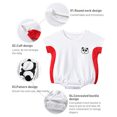 Baby Pro Dinosaur and Tiger Tail Baby Onesies Romper Clothes
