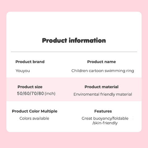 Baby Pro Kids Inflatable Swimming Ring Floater and Swimming Arm Floater