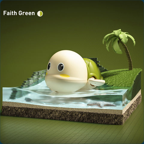 Baby Pro Baby Bath Toy Tortoise Water Wind-up Turtle Kids Beach Toys