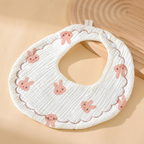 Baby Pro Baby Adjustable Soft Cotton Absorbent Bib