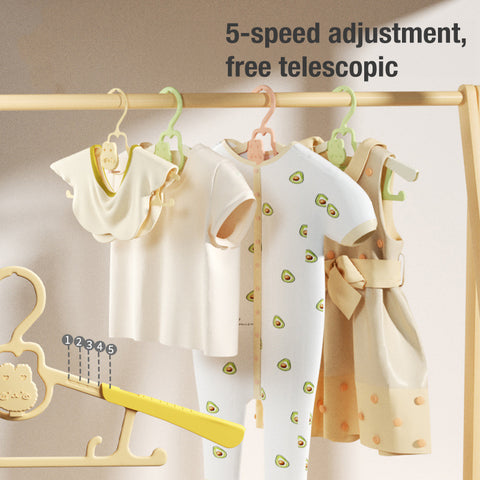 Baby Pro Baby Adjustable Clothes Hanger Home Organizers PP Material