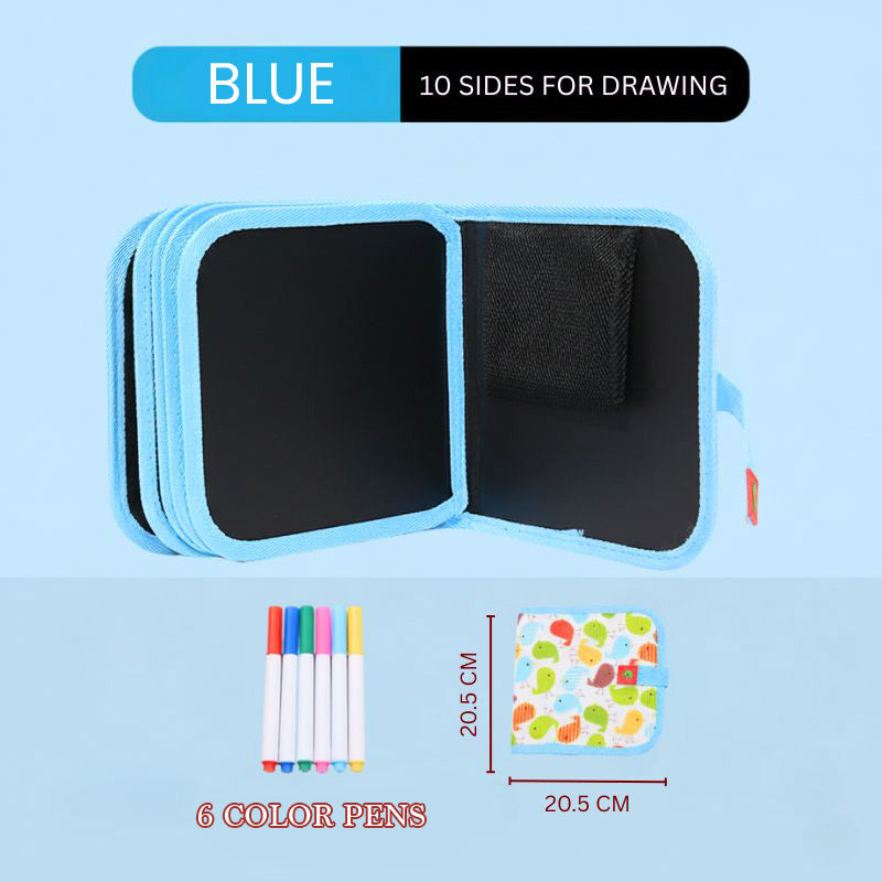 Smart Sprout Erasable Drawing Book for Kids Reusable Doodle Pad