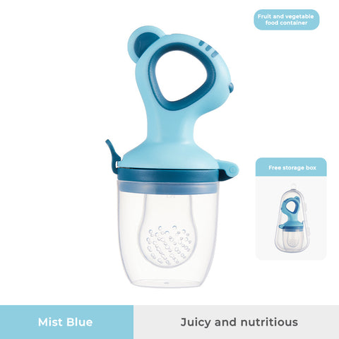 Baby Pro Baby Push Clip Fruit Feeder Fruit Pacifier Food Teether